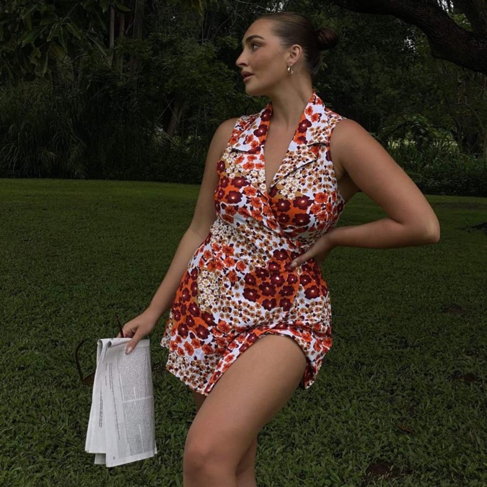 Farrah wrap dress